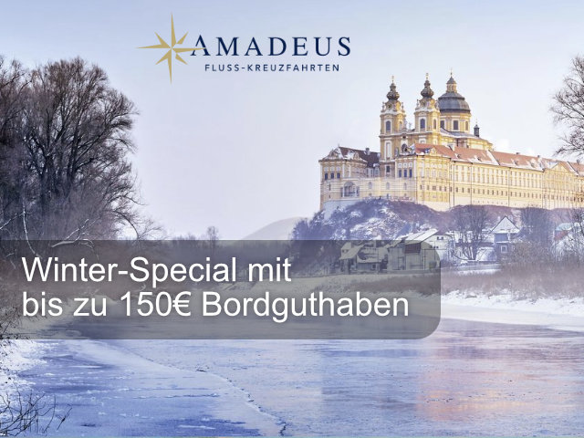 Winter-Special mit bis zu € 150 Bordguthaben