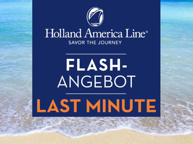 TOP Angebote bei Holland America Line