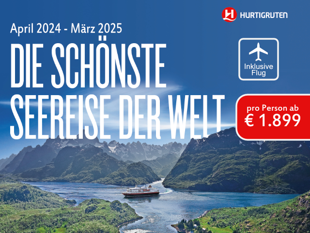 Hurtigruten Norwegen Sommer 2026