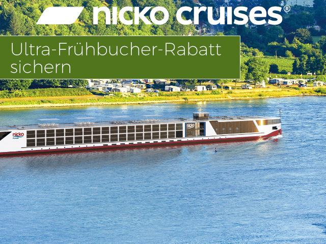 nicko Cruises Frühbucher-Special